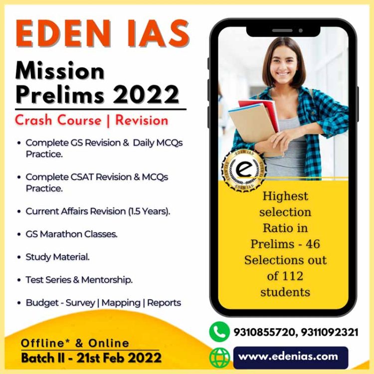 EDEN IAS Best Coaching in Delhi