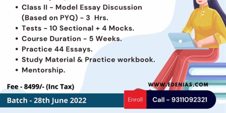 Essay Writing for UPSC