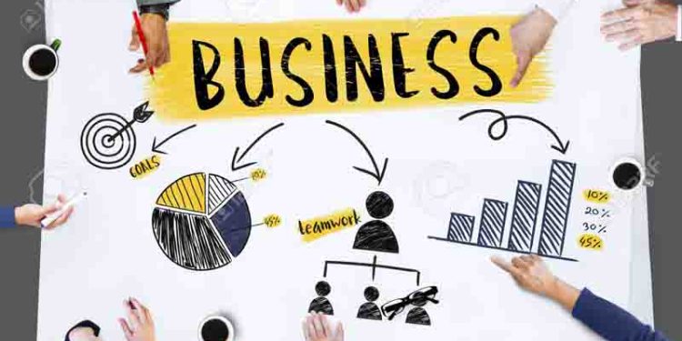 Business Growth Success Corporate Teamwork Concept