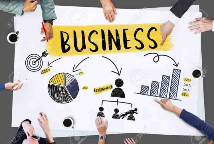 Business Growth Success Corporate Teamwork Concept