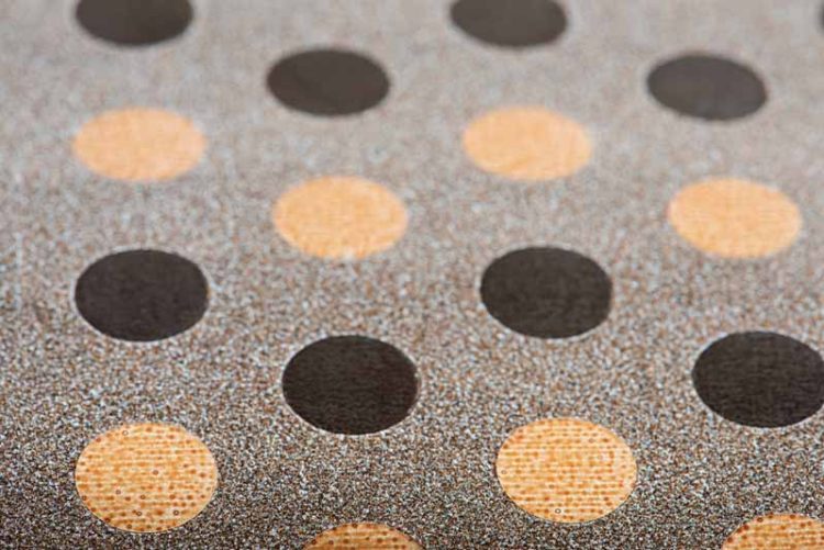 Acoustic carpet tiles
