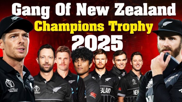 New Zealand Squad for ICC Champions Trophy 2025