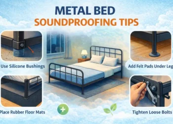Metal Bed Soundproofing Tips to Stop Squeaking Noise