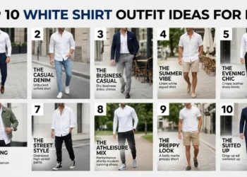 Top 10 White Shirt Outfit Ideas for Men