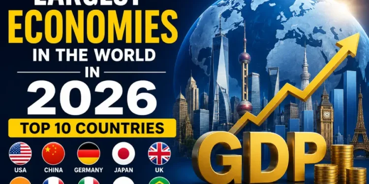 Largest Economies in the World in 2026 - Top 10 Countries by GDP Ranking