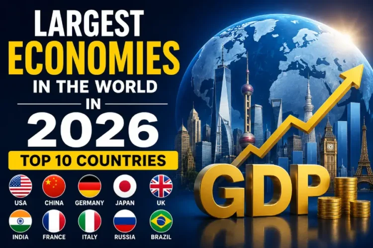 Largest Economies in the World in 2026 - Top 10 Countries by GDP Ranking