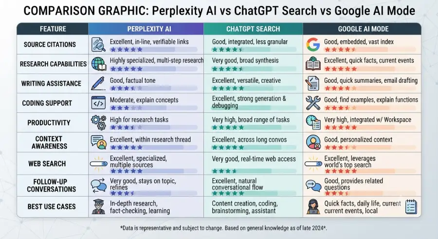 Compare AI Features