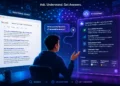 Traditional search vs AI assistant comparison