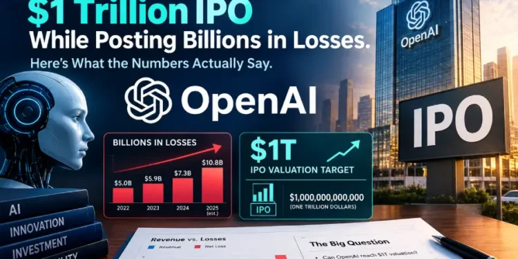 OpenAI Is Chasing a $1 Trillion IPO