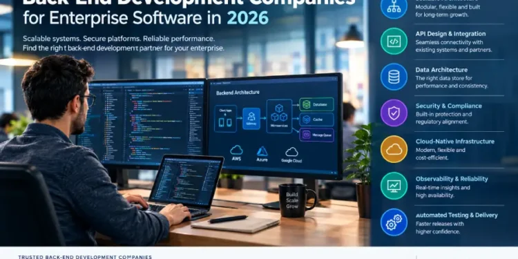 Best Back-End Development Companies for Enterprise Software in 2026
